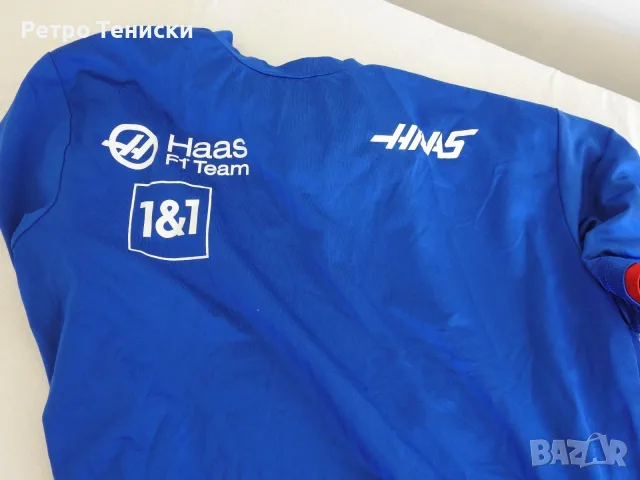Тениска • №1 • Haas F1 Team • синьо • размер L • Мъже, снимка 4 - Тениски - 56314818