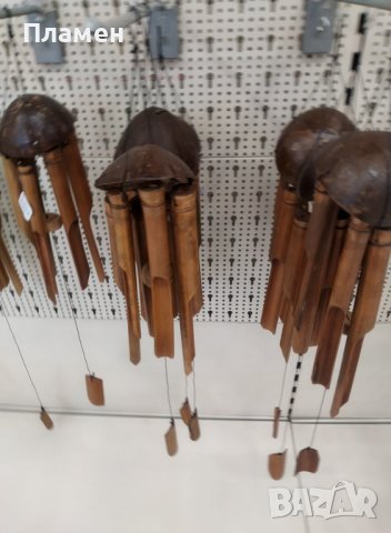 Вятърни бамбукови звънчета, звънци Размери: 35х12 см. , снимка 8 - Градински мебели, декорация  - 36732638