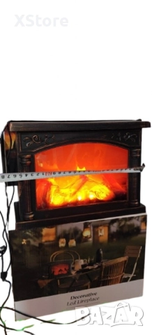 Декоративна коледна камина - уют и празнично настроение във всеки дом, снимка 3 - Декорация за дома - 52437811