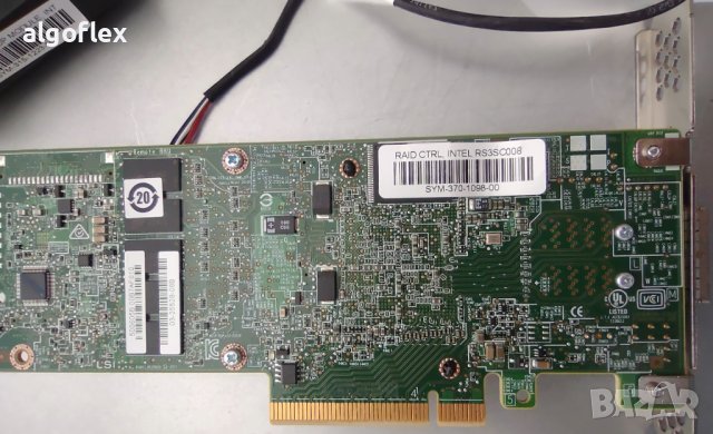 RAID контролер LSI/Broadcom SAS9380-8e 1GB 12Gb SAS3 SATA3 RAID,JBOD Intel RS3SC008, снимка 5 - Други - 42775826