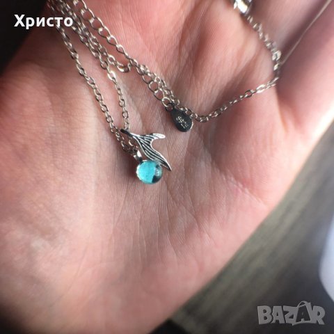 Сребърно колие за жена - S925 , снимка 2 - Колиета, медальони, синджири - 29970806