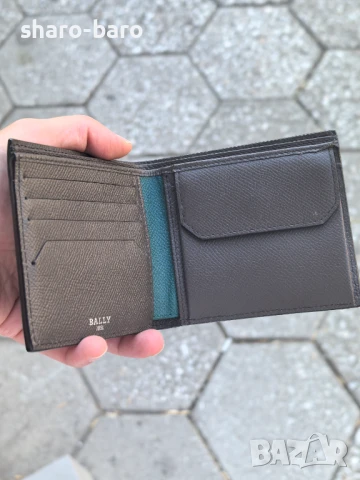 Мъжко портмоне Bally of Switzerland , снимка 2 - Портфейли, портмонета - 51125383
