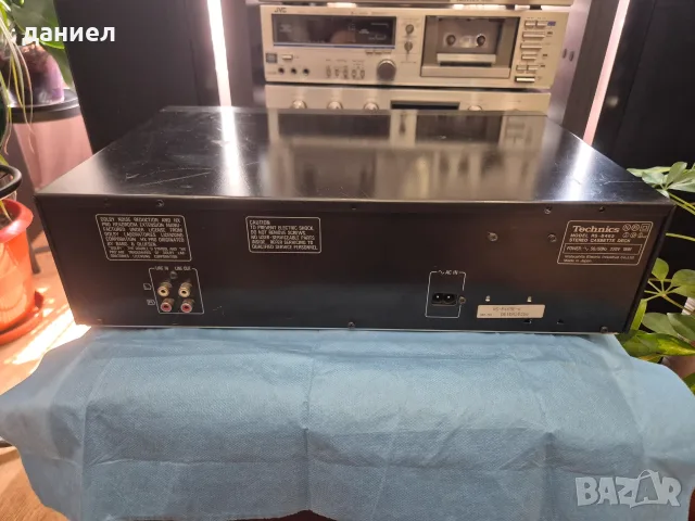 Касетен дек Technics RS-BX404 с добър външен вид, без липси и счупвания + подарък, снимка 4 - Декове - 56057043