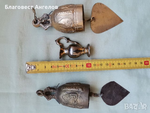Бронзови камбанки, снимка 2 - Антикварни и старинни предмети - 38109450