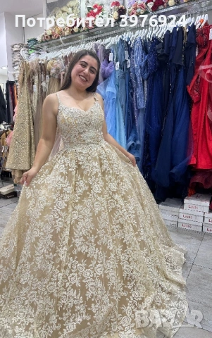 Официална рокля тип принцеса