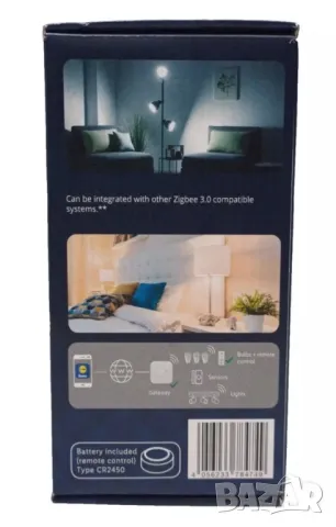 Комплект за умно осветление Livarno Lux с 3 крушки E27, управление чрез приложение Smart Home, снимка 6 - Лед осветление - 50201149