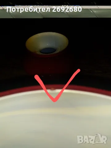 Комплект червени кристални вази от 80-те години , снимка 3 - Антикварни и старинни предмети - 48673341