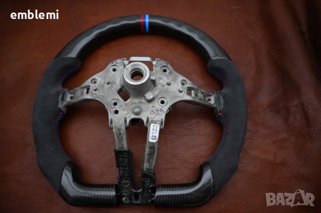 Карбонов волан за M3 M4 F80 F82 steering wheel BMW  , снимка 13 - Аксесоари и консумативи - 38296633