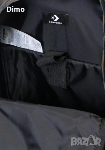 Converse, Унисекс раница с камуфлажна шарка, Каки, снимка 4 - Раници - 54273200