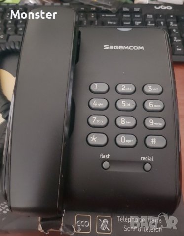 Стационарен телефон  "Sagecom", снимка 2 - Стационарни телефони и факсове - 38153295
