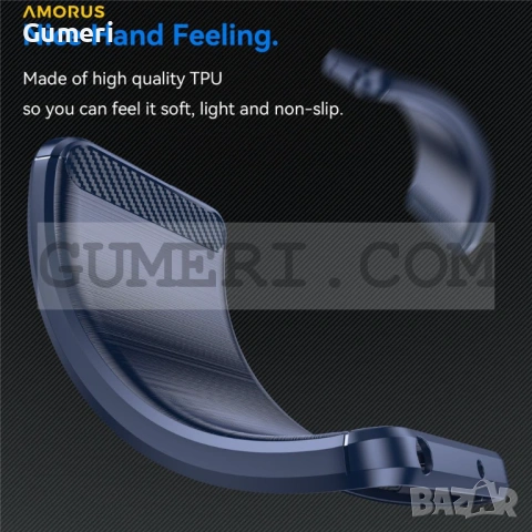 Гръб "Карбон Шарк" за Motorola Moto G06, снимка 5 - Фолия, протектори - 53259463