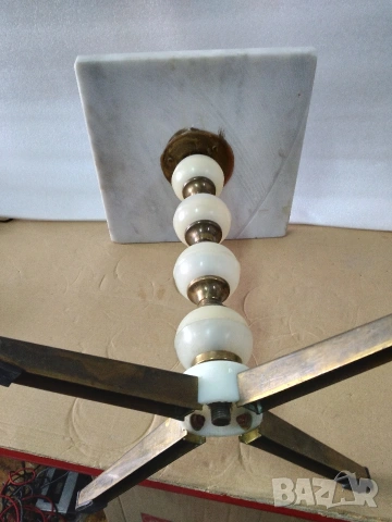 Ретро, мраморна масичка за телефон, снимка 4 - Антикварни и старинни предмети - 54250674