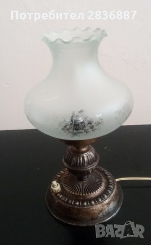 Английска настолна лампа, снимка 2 - Настолни лампи - 34561430