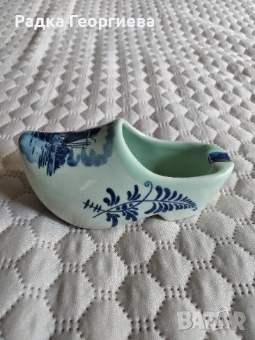 Пепелник. Делфтски порцелан., снимка 2 - Други стоки за дома - 51799522