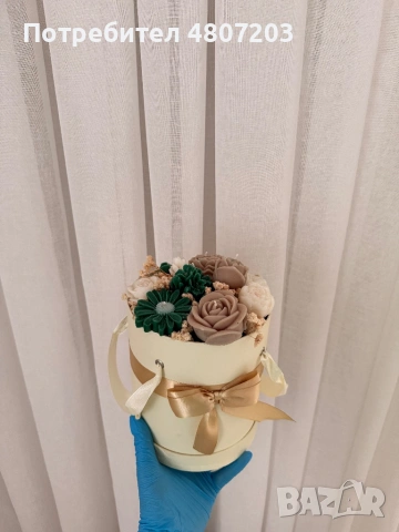 Подаръчен Букет от свещи