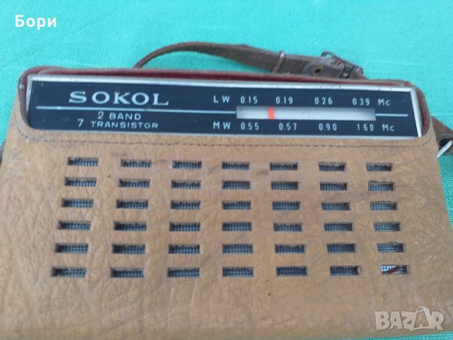 SOKOL 1963г СССР Радио, снимка 2 - Радиокасетофони, транзистори - 31583772