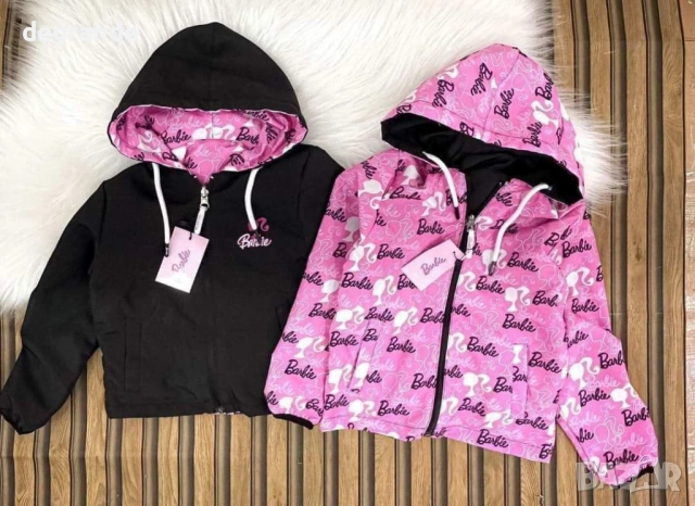 🎀Двулицева детска ветровка Барби 4-5 10-11 12-13 14-15 16-17г.