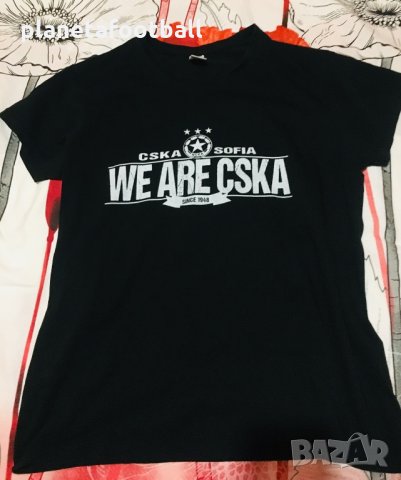 ЦСКА тениска!Нова тениска WE ARE CSKA!CSKA в Фен артикули в гр. Варна -  ID29807510 — Bazar.bg