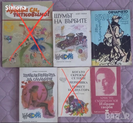 Детски книги от препоръчителната литература в училище , снимка 2 - Детски книжки - 47474362