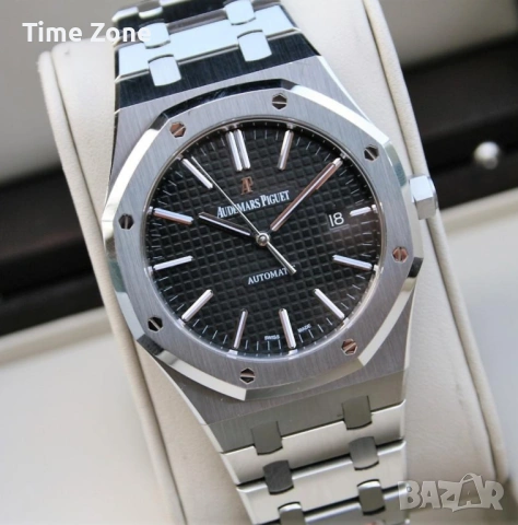 Audemars Piguet Royal Oak 41mm Steel Black Dial Automatic Различни Варианти, снимка 3 - Мъжки - 54045294