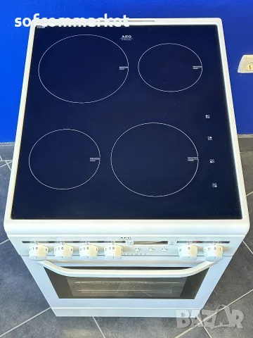 Индукционна печка AEG Competence (50 см) – 12 м. гаранция, снимка 4 - Печки, фурни - 56126111