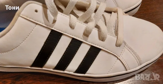 ADIDAS Оригинал Нови Кожени Мъжки Маратонки 44, снимка 8 - Маратонки - 56121748
