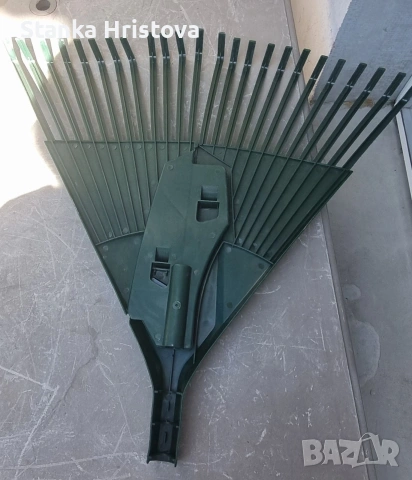 Градинско гребло за листа и трева., снимка 6 - Други - 53876541