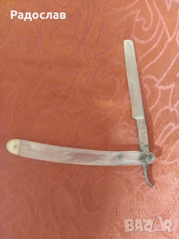 стар бръснач Solingen, снимка 2 - Антикварни и старинни предмети - 54099077