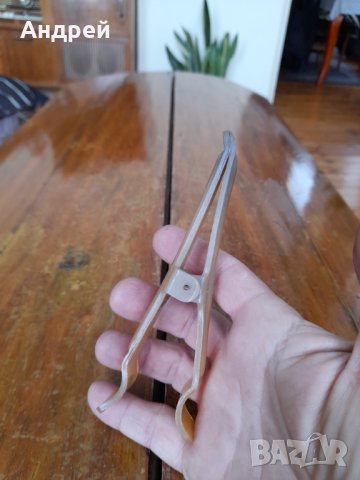 Стара фотографска щипка #3, снимка 2 - Други ценни предмети - 39057633