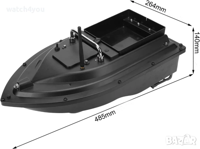 НОВА ЛОДКА ЗА ЗАХРАНКА С GPS.ЛОДКИ ЗА РИБОЛОВ.ФИДЕР ЛОДКА BAIT BOAT РИБАРСКИ И РИБОЛОВНИ ЛОДКИ, снимка 4 - Такъми - 48975053