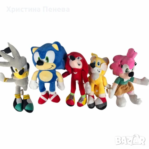 Плюшени герои от Sonic – 26 см емоция и забавление с любимите анимационни