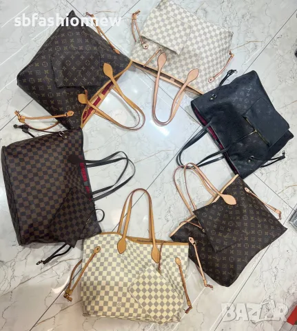 Louis Vuitton Neverfull голям размер, снимка 12 - Чанти - 55764863
