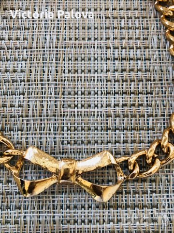 Едра плетка синджир,statement,USA, снимка 3 - Колиета, медальони, синджири - 29995246