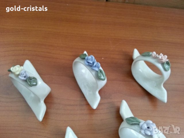 Порцеланови рингове за салфетки, снимка 8 - Антикварни и старинни предмети - 34418688