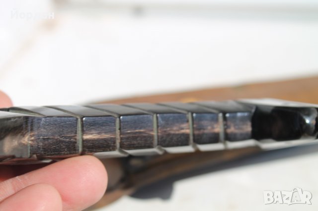 Стара кама с дръжка от биволски рог, снимка 12 - Антикварни и старинни предмети - 38300308