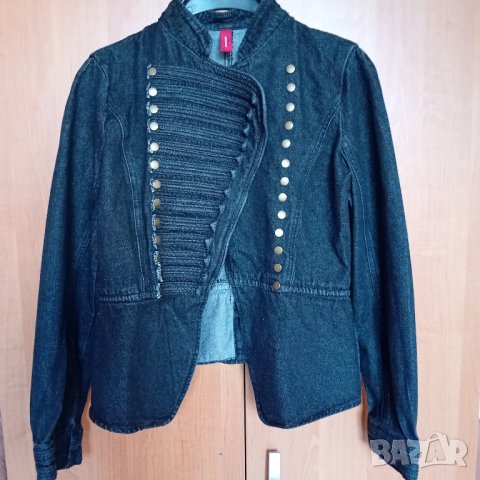 Черно дънково яке Vero Moda, снимка 1