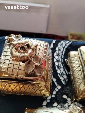 Позлатени бижутерки с апликации, снимка 3 - Декорация за дома - 51710148