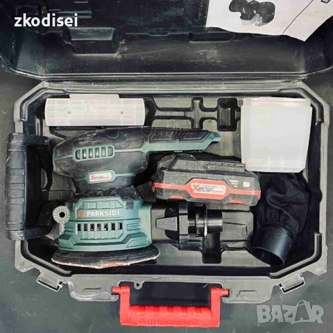 Акумулаторен ексцентрикшлайф PARKSIDE PAEXS 20 Li B2, снимка 1