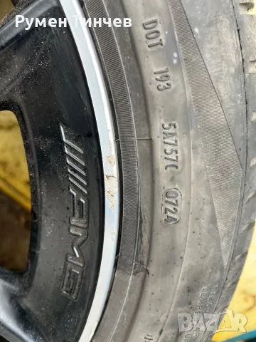 Джанти с гуми от Мерцедес GT 19ки, снимка 7 - Гуми и джанти - 48290120