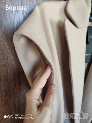Replica Moda ново с етикет палто - елек Brunello Cappuccino, снимка 11 - Елеци - 52235186