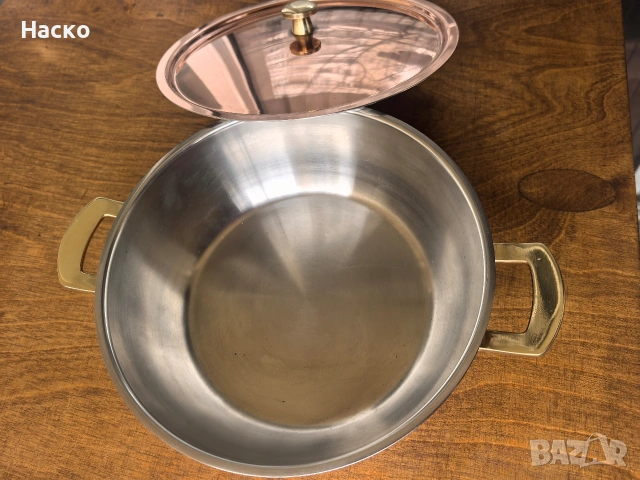 Луксозен меден съд Spring Culinox, снимка 2 - Съдове за готвене - 53371803
