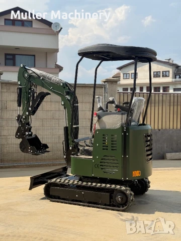 Мини Багер Muller E1.7 | Гаранция | Нов | 3 цилиндъра, снимка 2 - Индустриална техника - 50581928