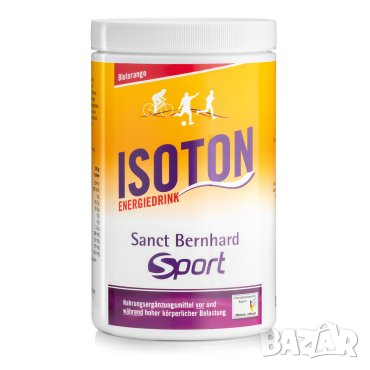 Sanct Bernhard Sport Isoton енергийни напитка червен портокал и вишна  900 гр