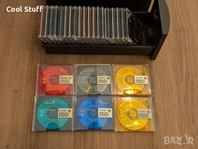 Лот 25 броя TDK MiniDisk TDK 74 MD