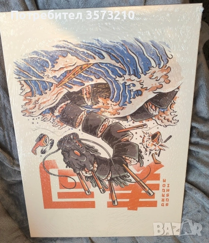 Метални постери,суши, японска кухня, sushi, Japan,арт дизайн, снимка 2 - Обзавеждане за заведение - 54326724