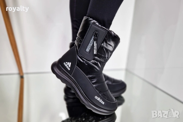 Adidas Черни Дамски Апрески , снимка 4 - Дамски апрески - 52116826