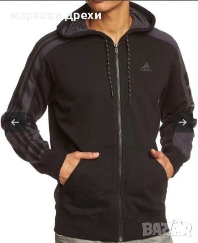 Adidas LIN 3S FZ HOODIE L