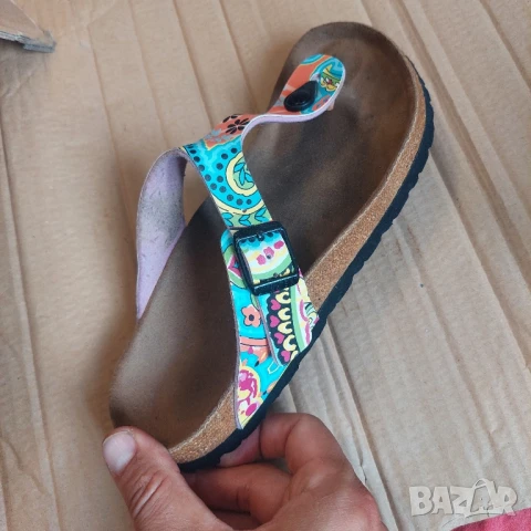 чехли Birkenstock Gizeh номер 38, снимка 15 - Чехли - 50292985