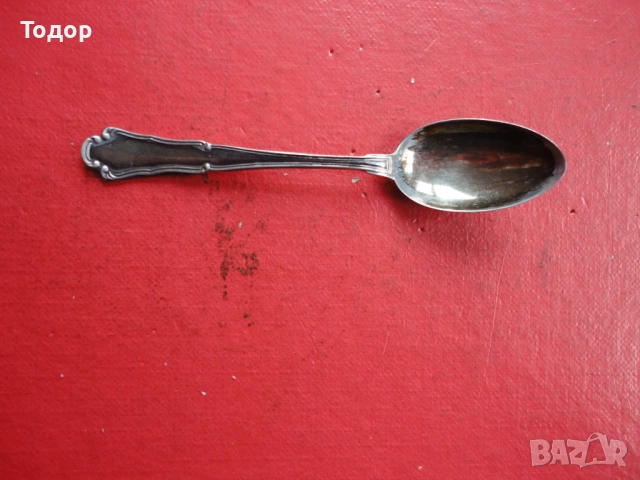 Страхотна сребърна лъжичка 3, снимка 6 - Колекции - 53061438