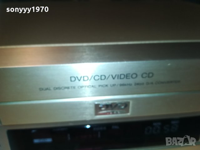 sony DVP-S715 cd/dvd player-gold 0501211721, снимка 13 - Ресийвъри, усилватели, смесителни пултове - 31318693